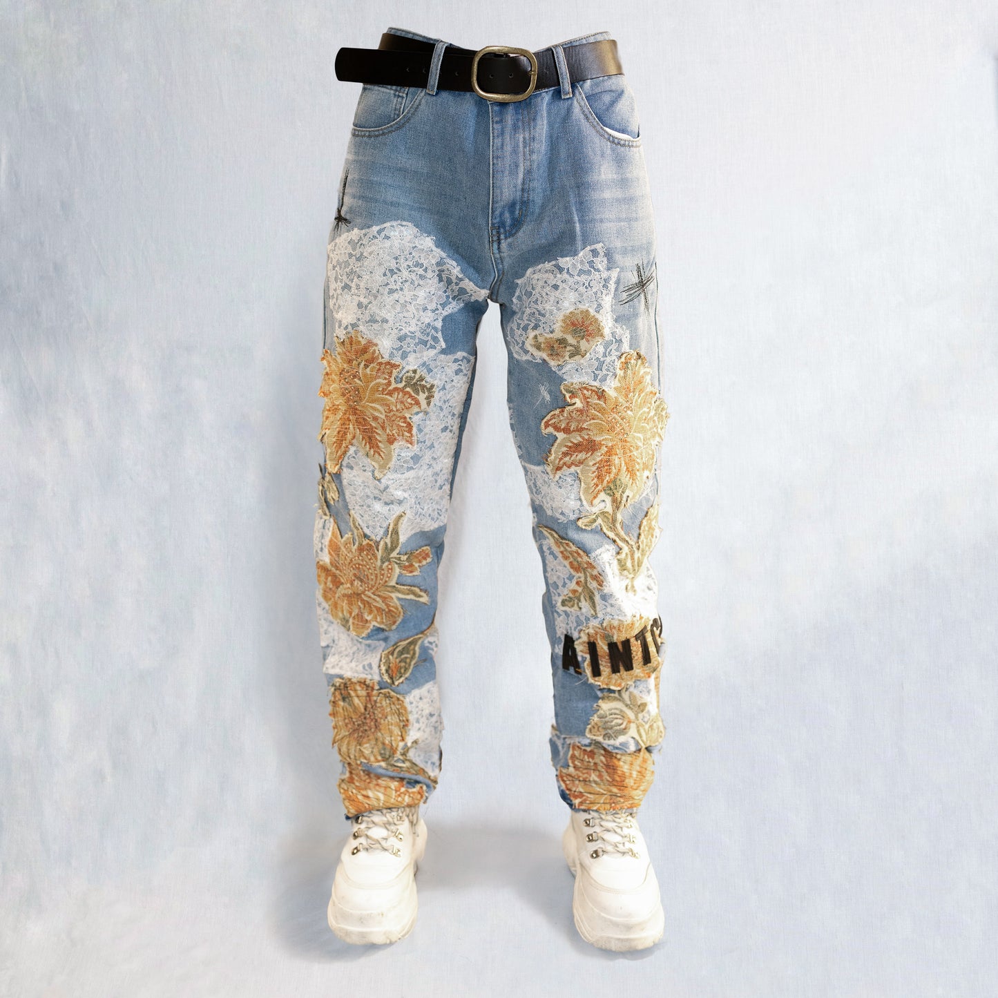 Floral Fusion Denim
